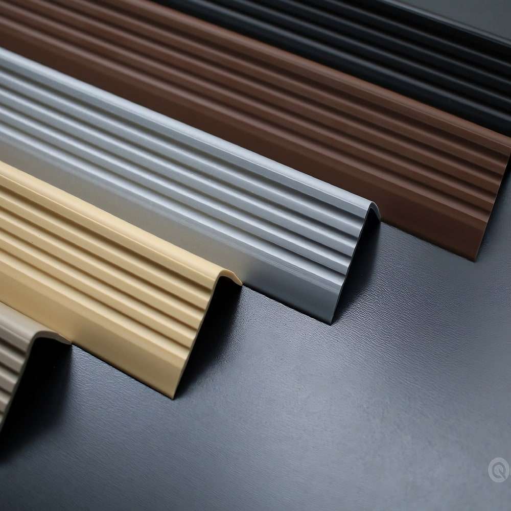 PVC Flexible Stair Nosing 50x42mm – Non-Slip Trim | Stair Nosing UK