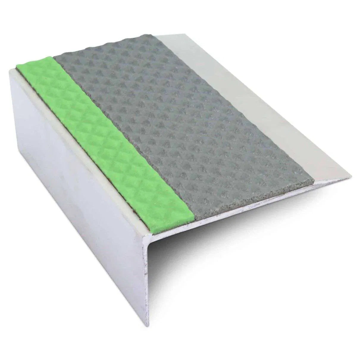 66x32mm Aluminium Non Slip Stair Nosing Edge Trim