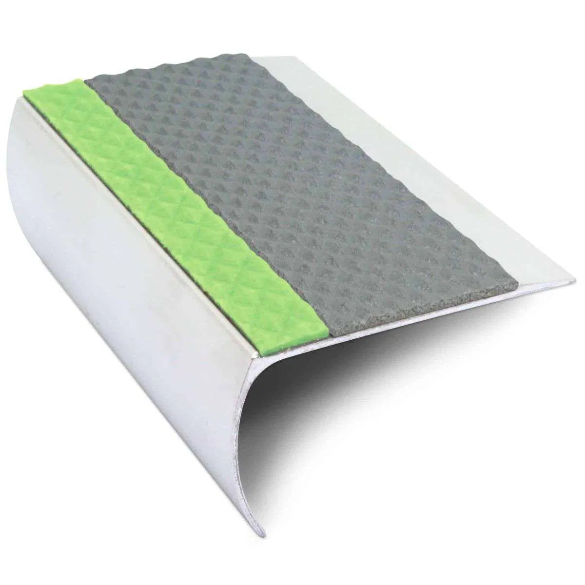 ASL25 Dolphin Grey Tredsafe Aluminium Non Slip Stair