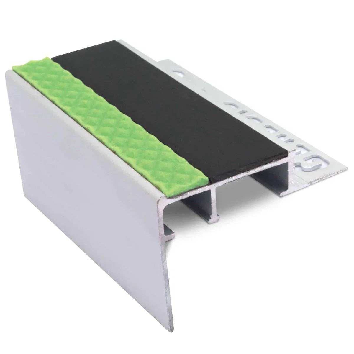 ATC Black Heavy Duty 10mm Slimline Non Slip Stair Nosing