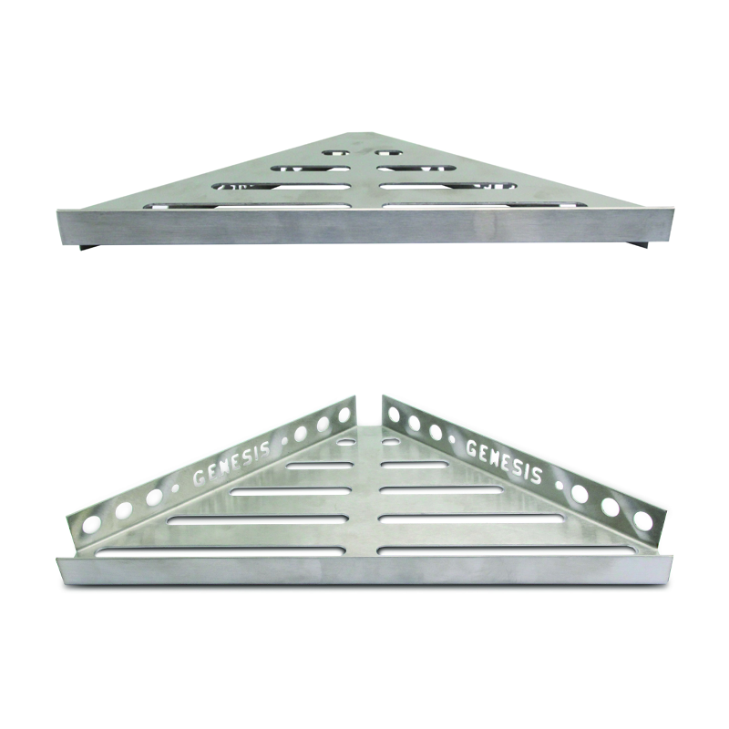 Stainless Steel Reversible Shower Shelf