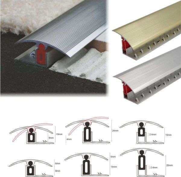 TTG 40mm Aluminium Door Threshold