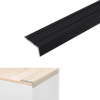 A31 25 x 10mm Anodised Aluminium Self Adhesive Stair Nosing Edge Trim