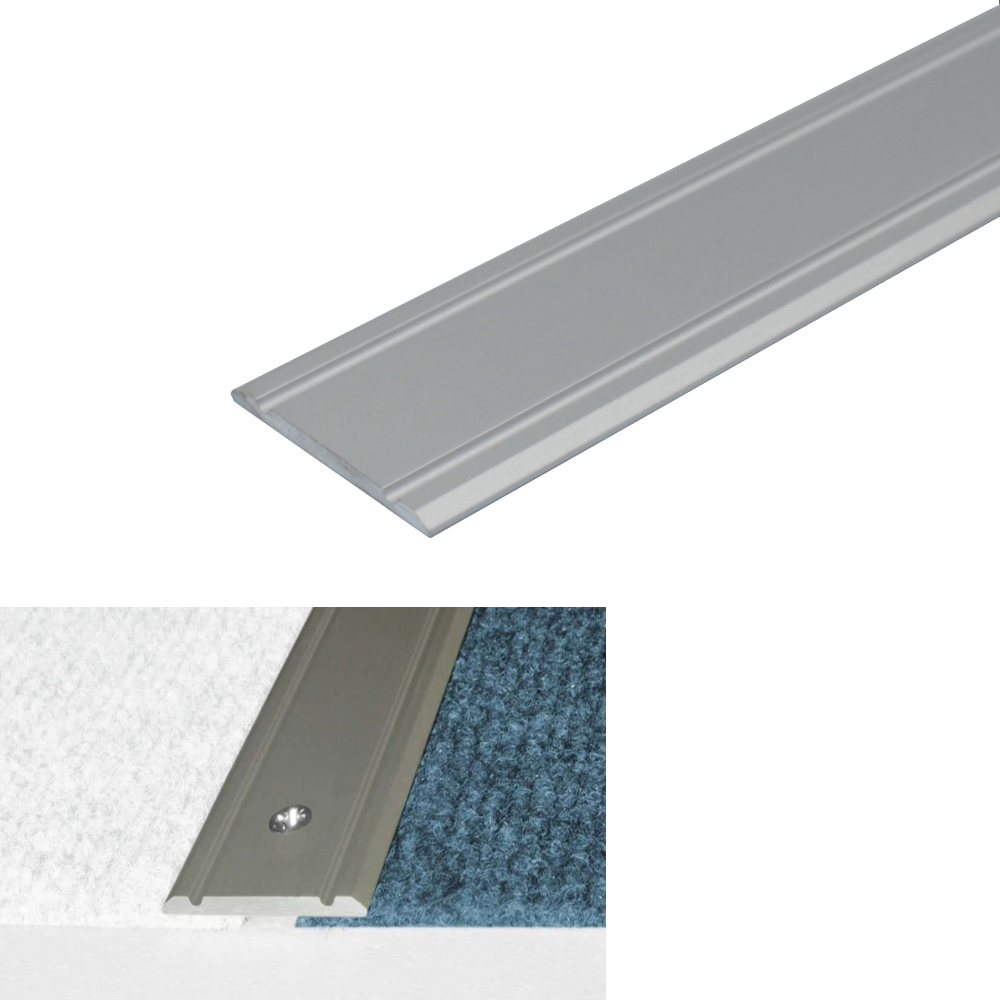 A02 30mm Anodised Aluminium Flat Door Threshold Strip