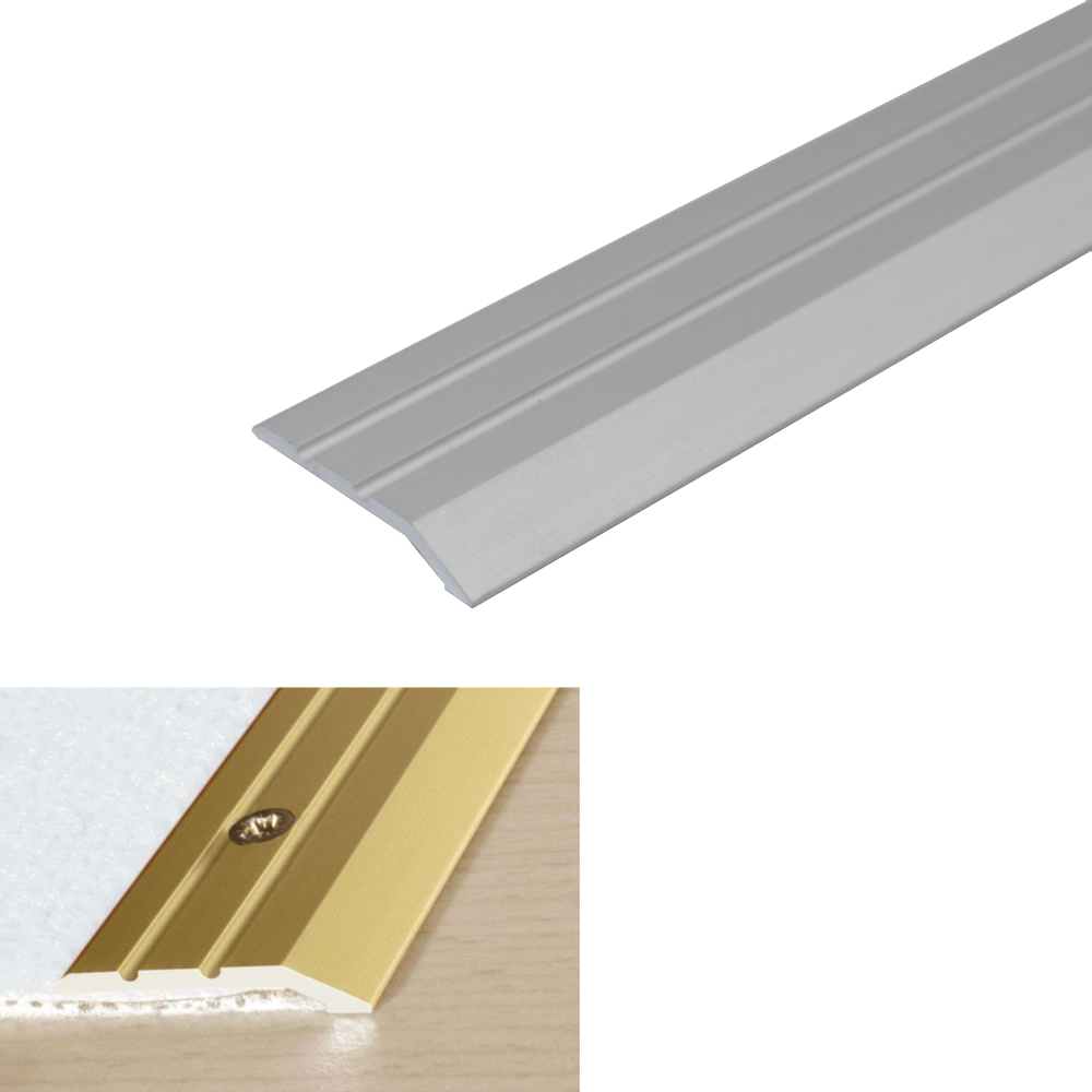 A01 30mm Anodised Aluminium Door Threshold Ramp Profile