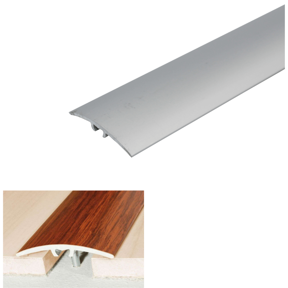 A64 40mm Anodised Aluminium Door Threshold Strip