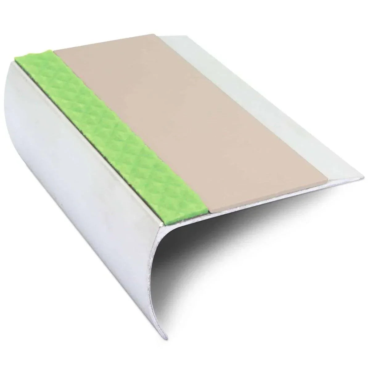 69x40mm Aluminium Non Slip Stair Nosing Edge