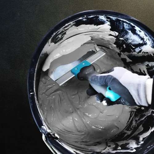 Stainless Steel Curved Bucket Scoop Scraper 6.5″ 165mm