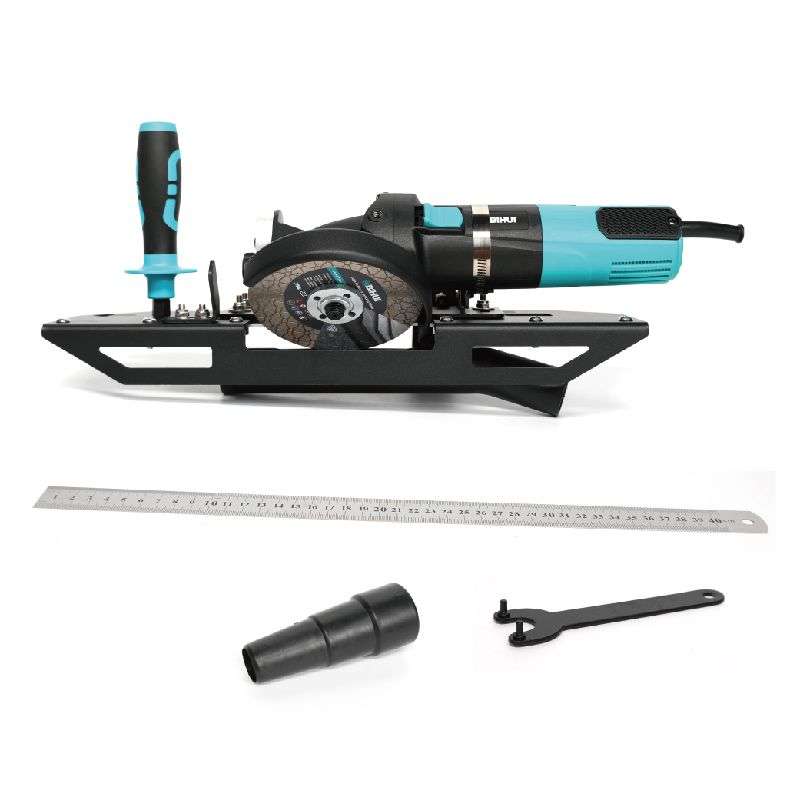 BIHUI Mitre Jolly Cutting System – 125mm Diamond Blade & 5" Angle Grinder for Tile Edge Cutting