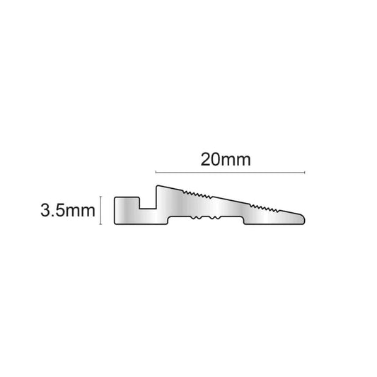 Clip Ramp 20 x 3.5mm x 3.22m