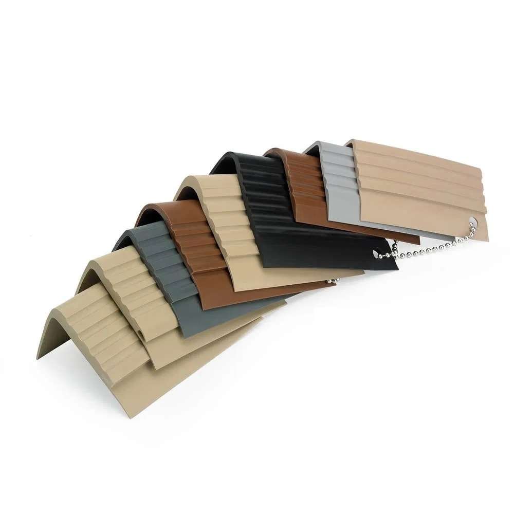 PVC Flexible Stair Nosing 50x42mm – Non-Slip Trim | Stair Nosing UK