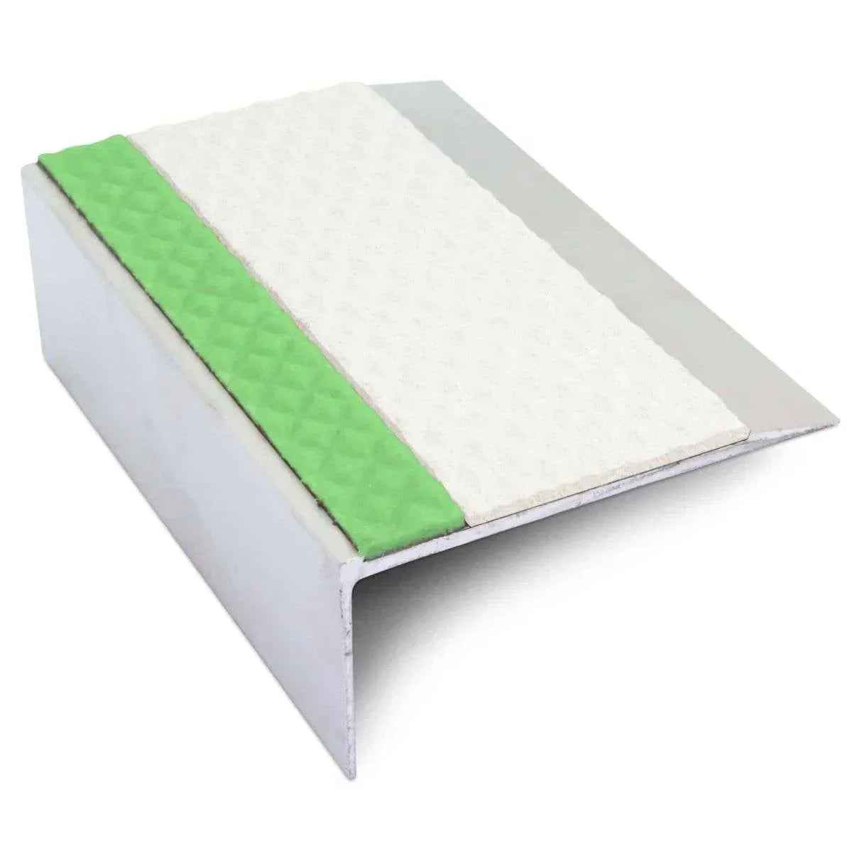 66x32mm Aluminium Non Slip Stair Nosing Edge Trim