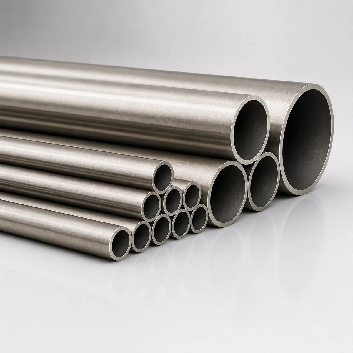 Stainless Steel Round Tube Pipe 0.5m / 19.69" Length –  304 Grade All Sizes