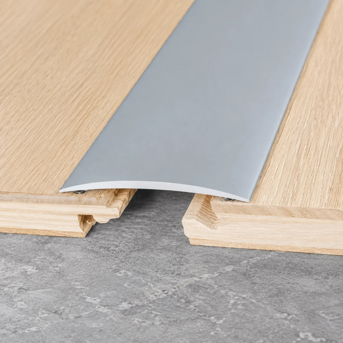100mm Self-Adhesive Aluminium Threshold Strip Floor Transition Detail