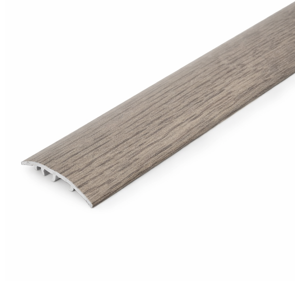 California Oak 37mm aluminium 4-in-1 wood-effect door threshold S16K profile
