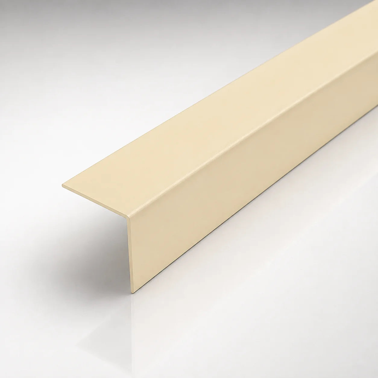 Edge Protector Ivory PVC Plastic Corner Angle Trim 90° 