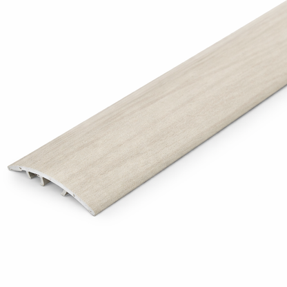 Belgian Pine Aluminium 4-in-1 wood-effect door threshold 37mm S16K for doorways