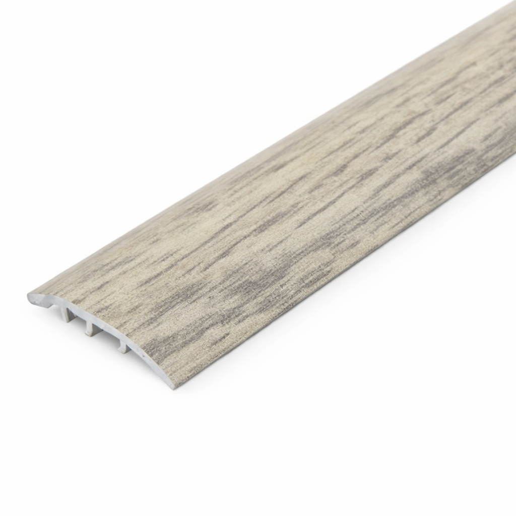Orlando Pine S16K 37mm aluminium wood-effect door threshold trim for multiple floor types
