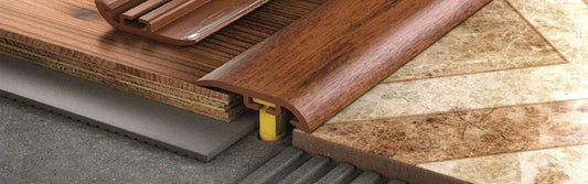 D-Z0100 32mm Pvc Wood Effect Door Threshold Ramp Profile