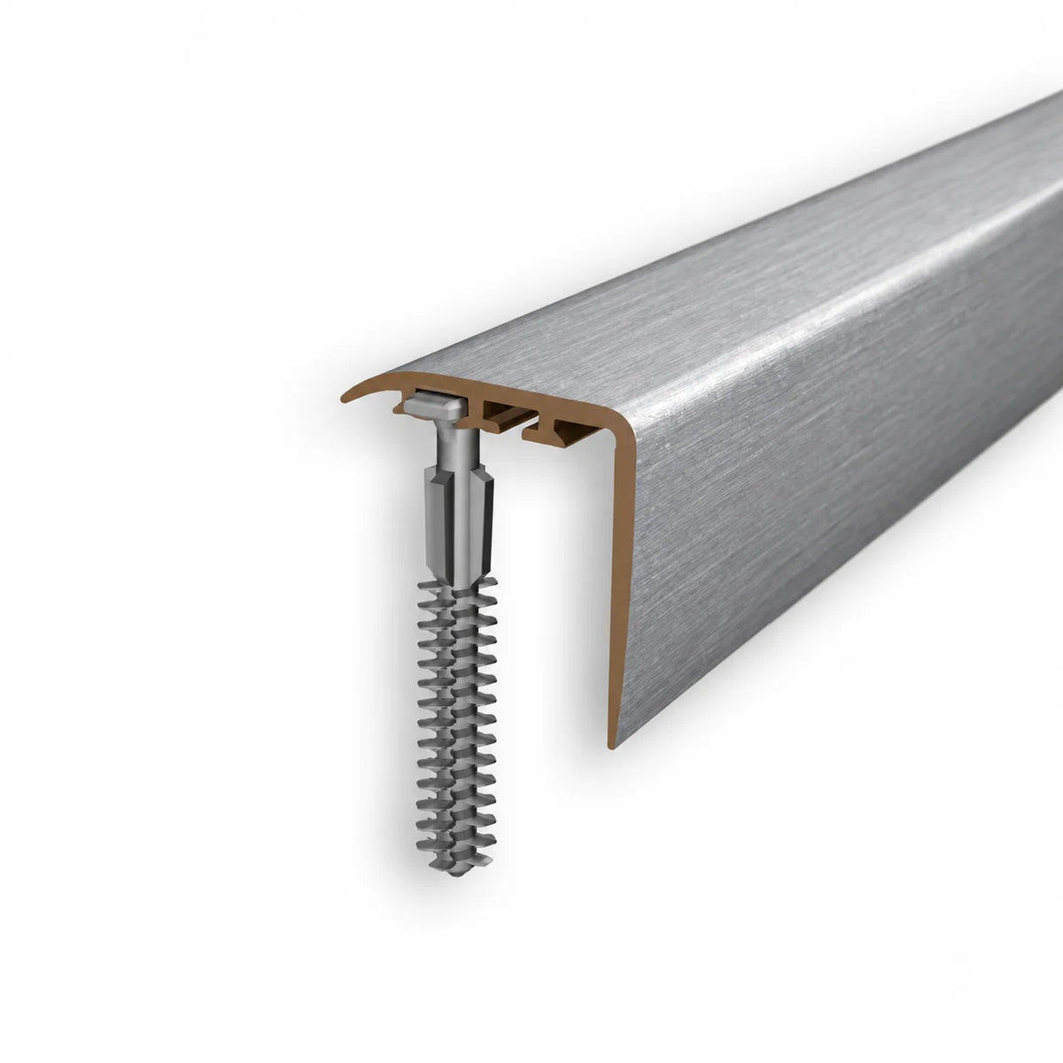 D-K0200 30x30mm Wood Effect PVC Stair Nosing Realuse Image