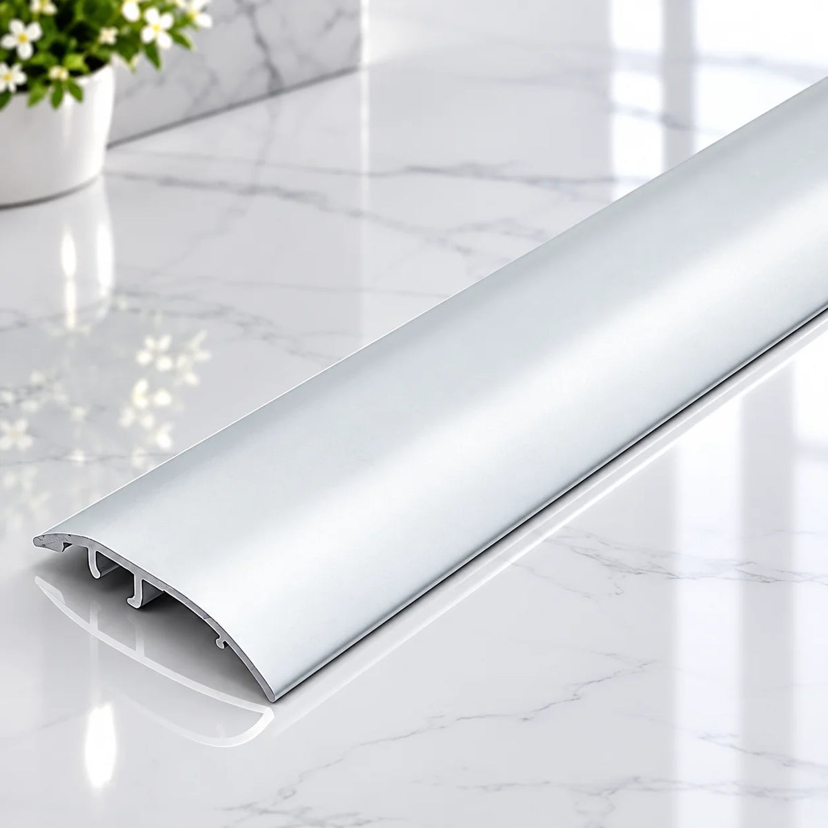 30mm 4-in-1 Adjustable Aluminium Door Threshold Strip for floor transitions