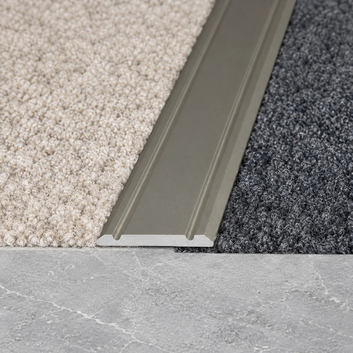 30mm Self-Adhesive Aluminium Flat Threshold Strip Realuse Image
