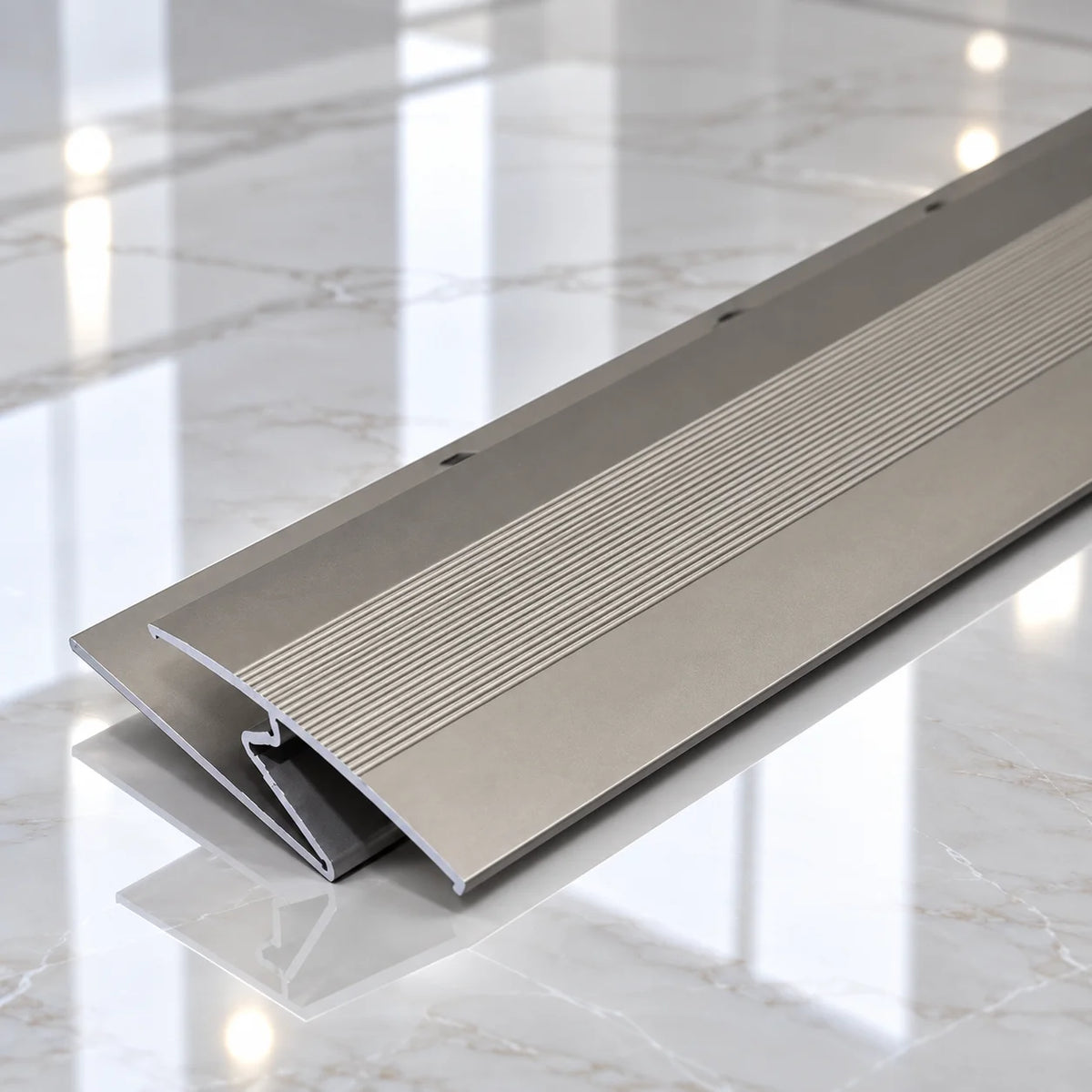 Durable 35mm Aluminium Z Carpet Profile for professional flooring finish