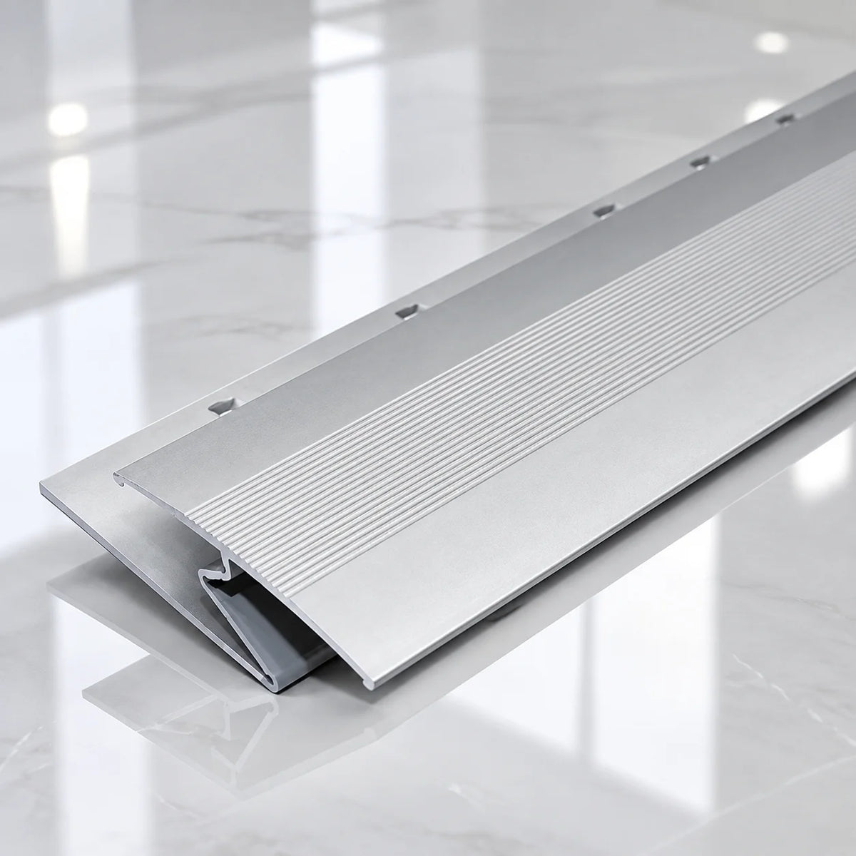 35mm Aluminium Z Carpet Transition Profile for neat flooring joins