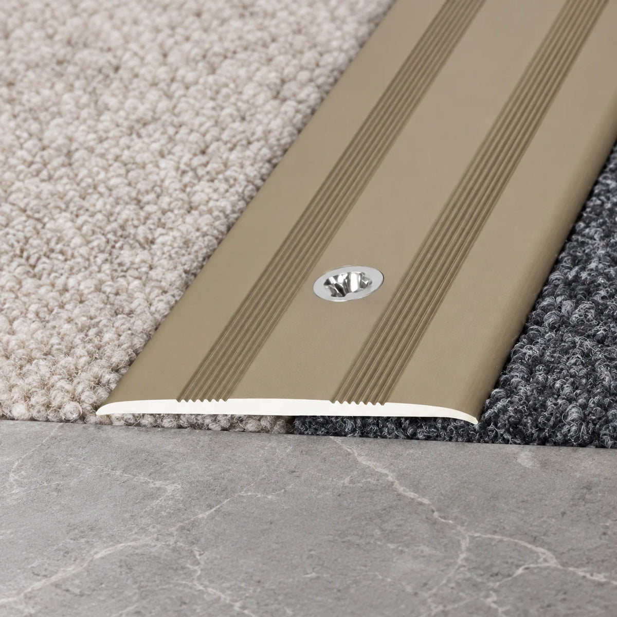35mm Aluminium Flat Floor Transition Strip Realuse Image 
