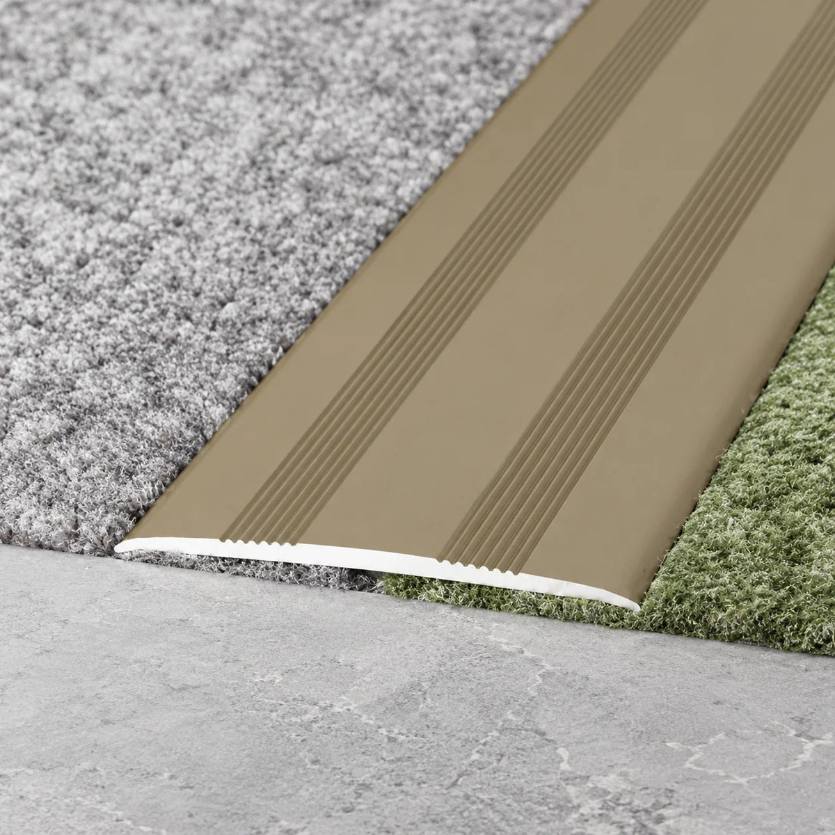 35mm Self-Adhesive Aluminium Floor Transition Strip Realuse Image