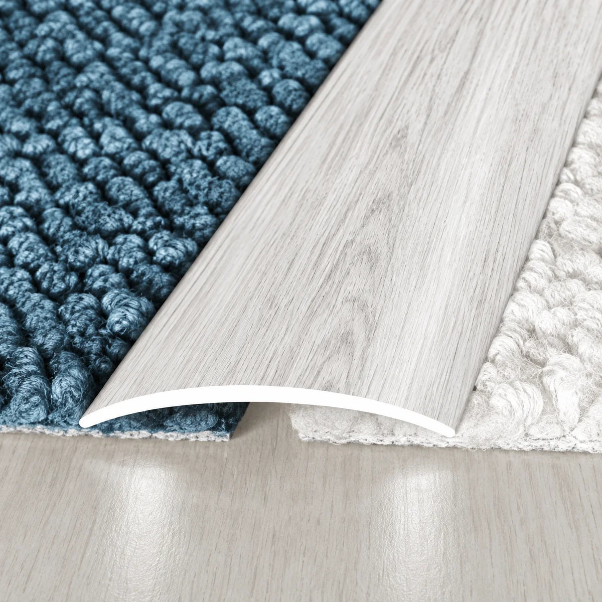 40mm Wood Effect Aluminium Self-Adhesive Threshold Strip Realuse Image
