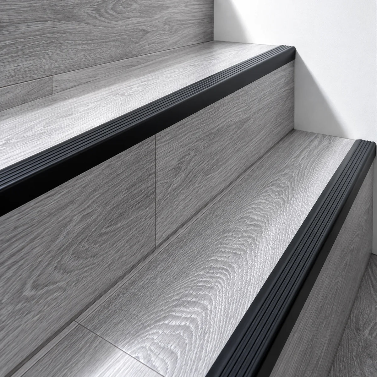 1.2m PVC stair edge protector 40x25mm with self-adhesive backing
