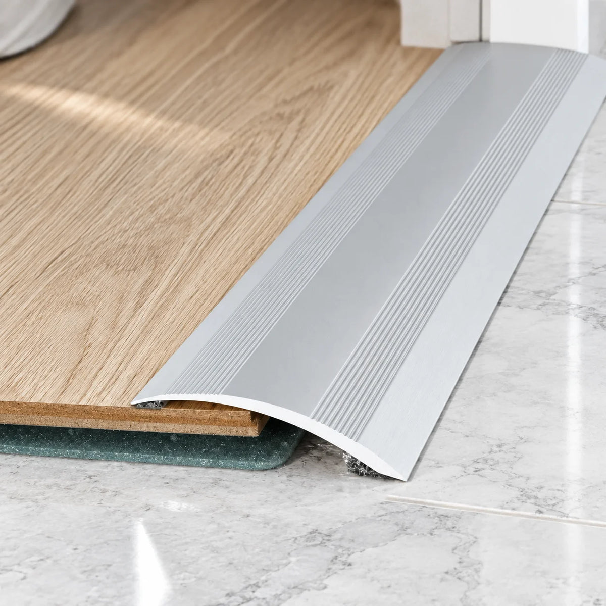 41mm Self Adhesive Aluminium Ramp Threshold Strip Realuse Image