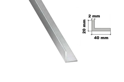 Aluminium Natural Extruded Angle Corner