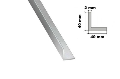 Aluminium Natural Extruded Angle Corner