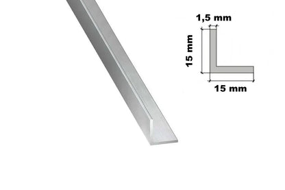 Aluminium Natural Extruded Angle Corner