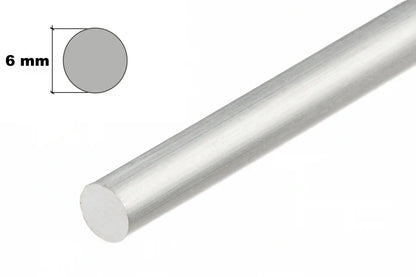 Aluminium Solid Metal Mill Finish Machining Round Bar Rod Various Sizes