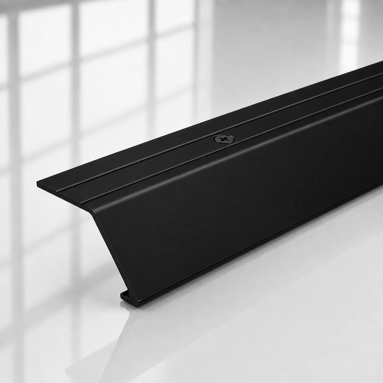 41mm Anodised Aluminium Door Threshold Ramp Profile in Black Color