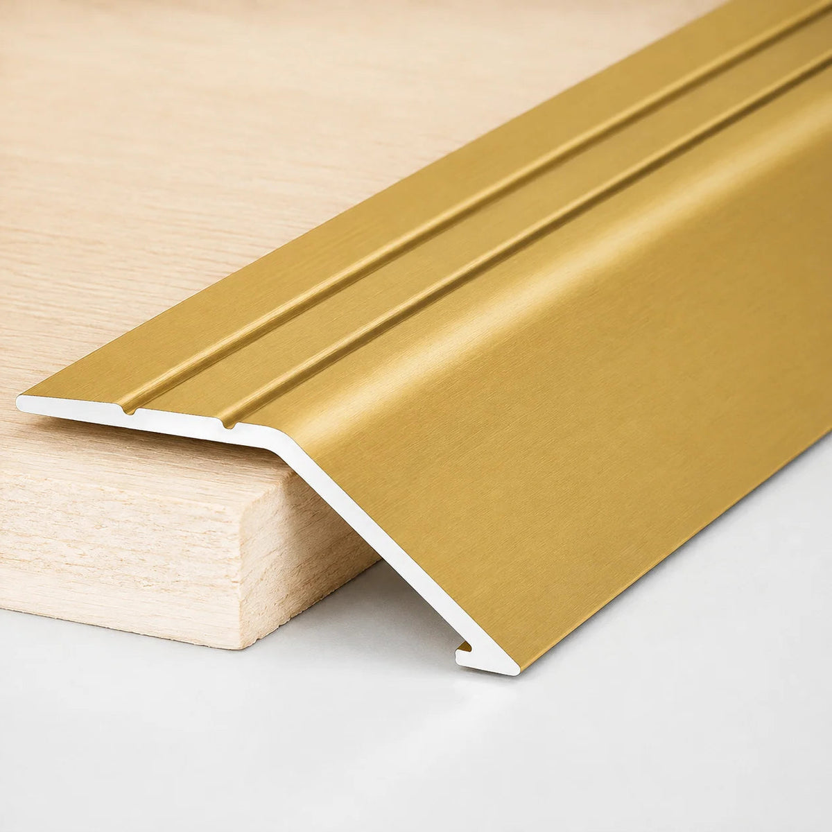 41mm Anodised Aluminium Door Threshold Ramp Profile Real Use Image