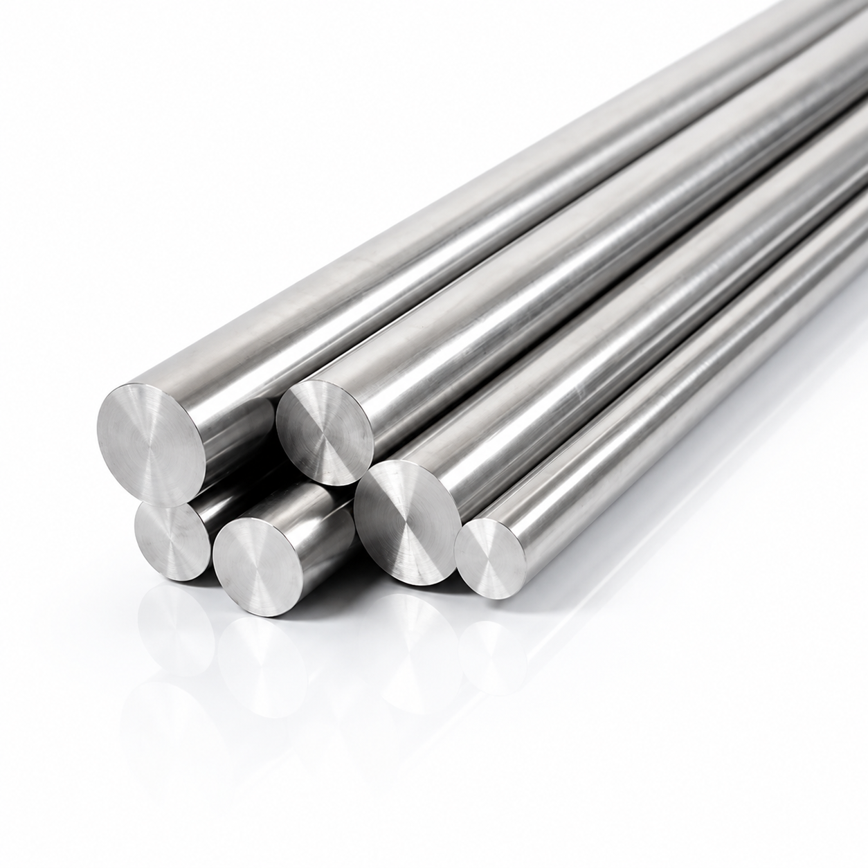 Aluminium Solid Metal Mill Finish Machining Round Bar Rod Various Sizes