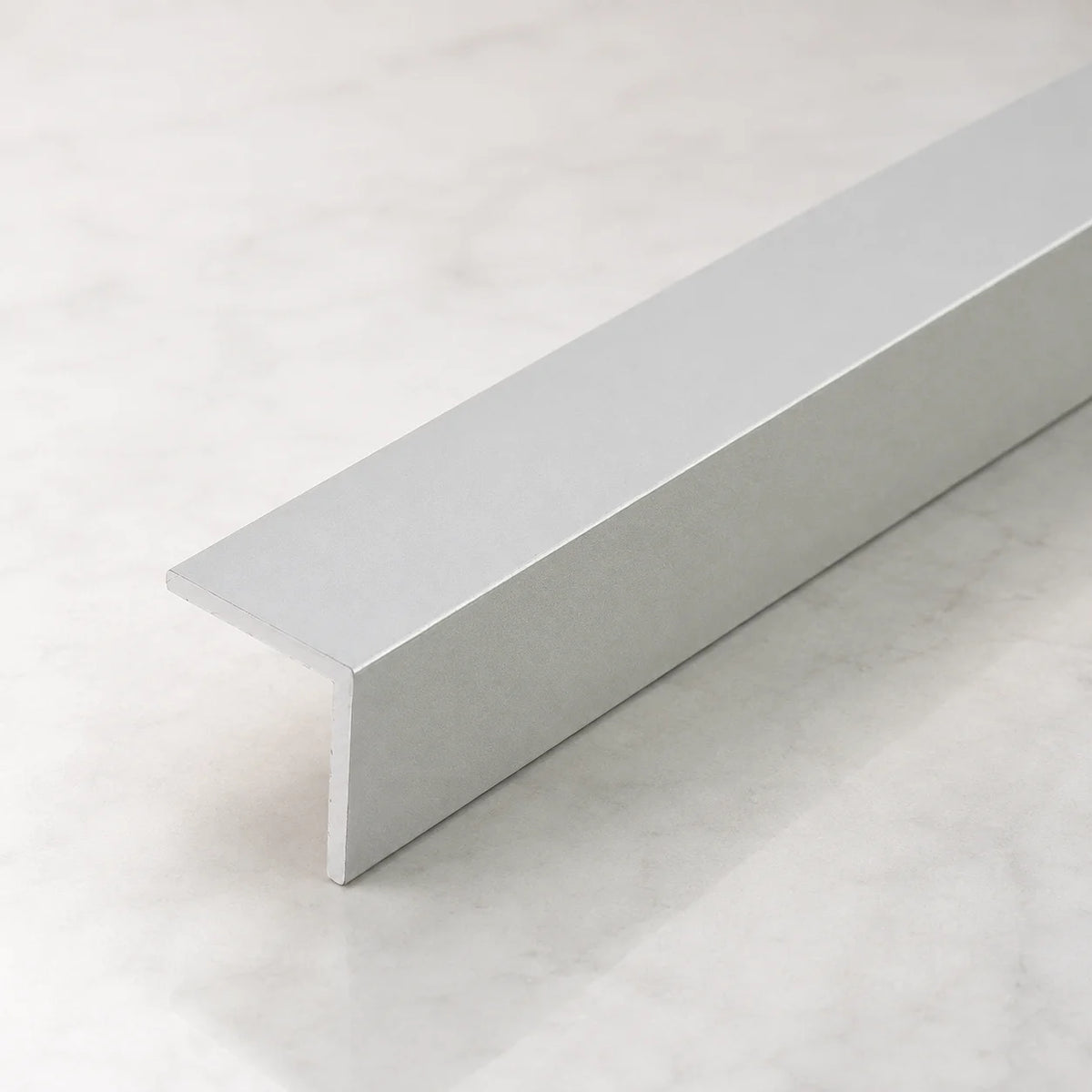 Anodised Aluminum Angle Corner Profile | Silver & Gold 1m Length In Silver Color