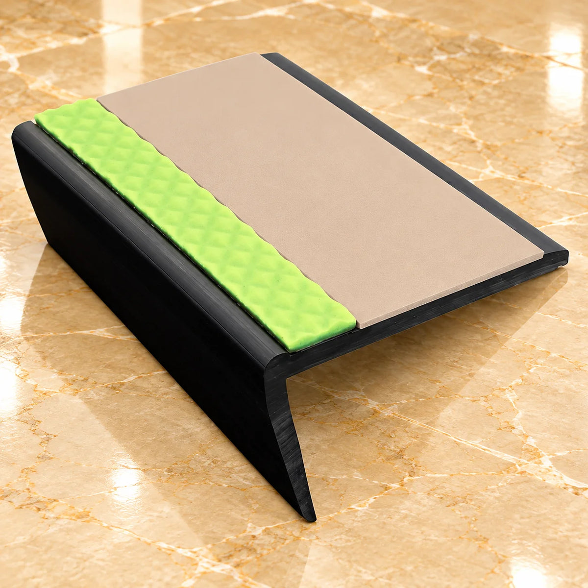 ASR 63x35mm Aluminator® Rakeback Stair Nosing In beige Color