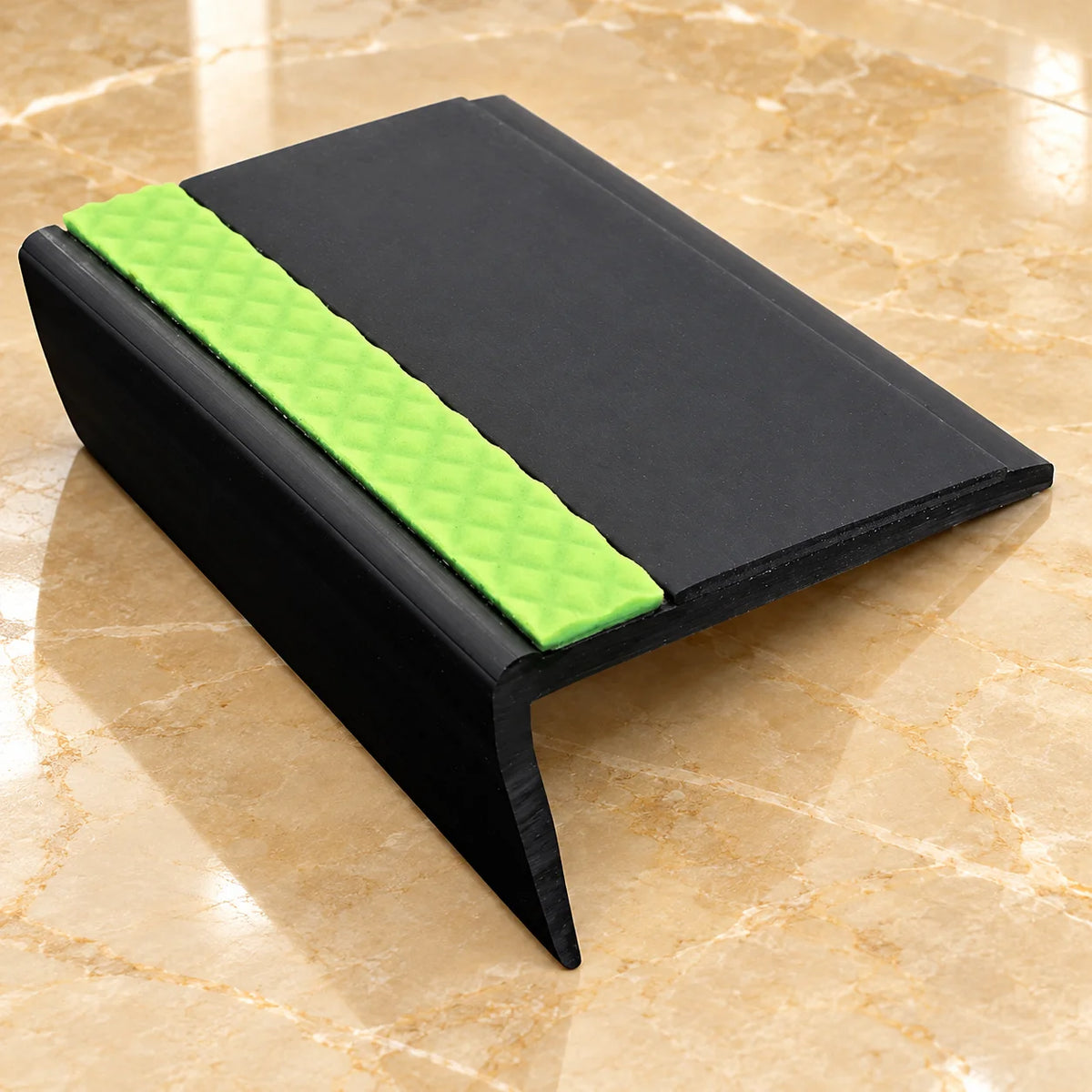 ASR 63x35mm Aluminator® Rakeback Stair Nosing In Black Color