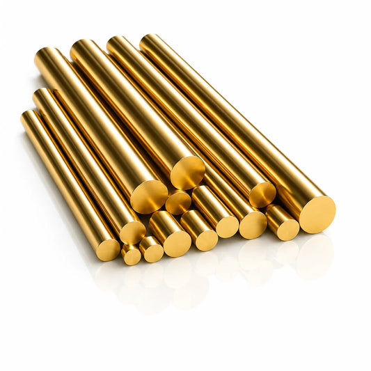 Solid Metal Milling Turning DIY Brass Round Bar Rod