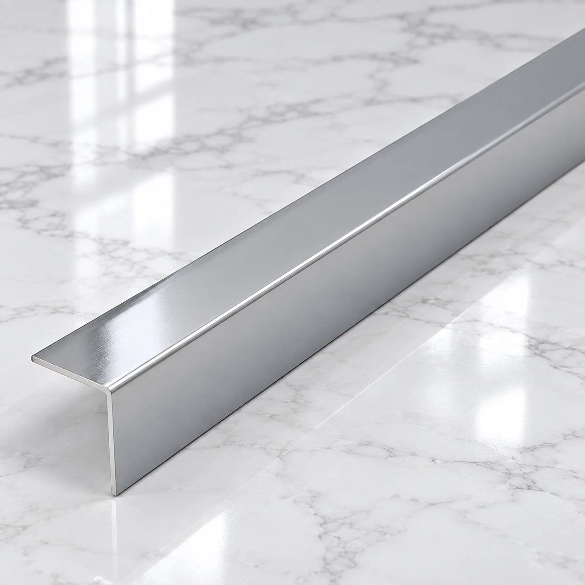 Aluminium 20x20mm corner guard trim for protecting wall edges