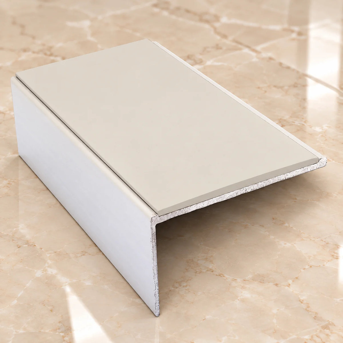 NSL01 56x32mm Aluminium Non-Slip Stair Nosing In Canvas Color
