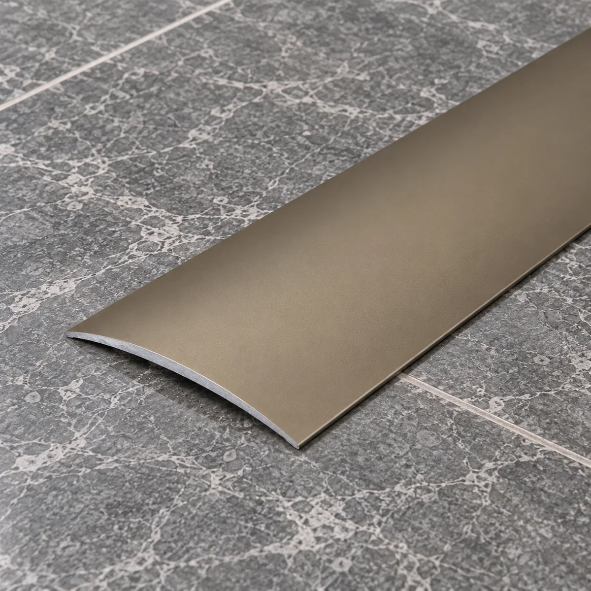 100mm Self-Adhesive Aluminium Threshold Strip In Champagne Color