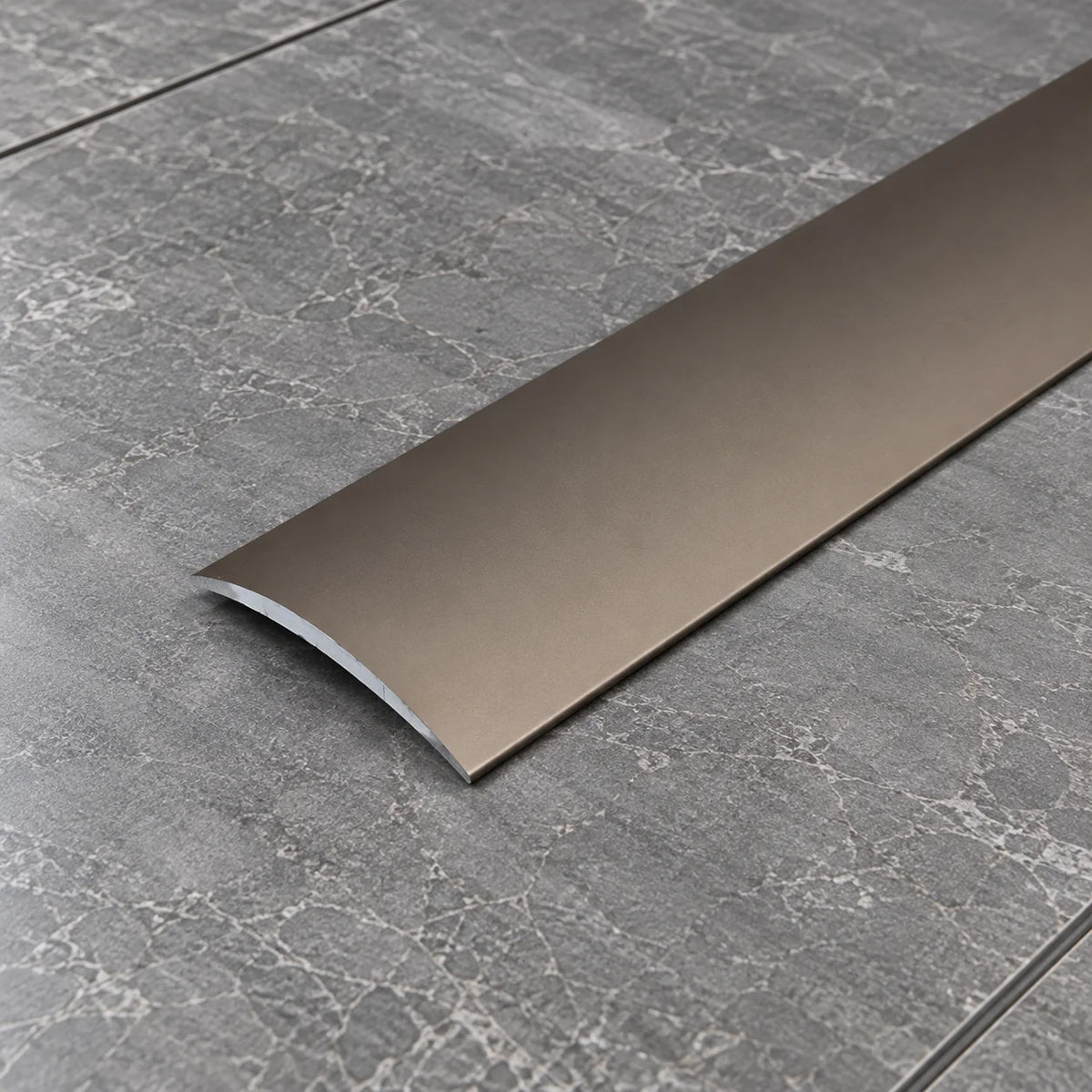 30mm Self-Adhesive Aluminium Floor Transition Strip In Champagne Color