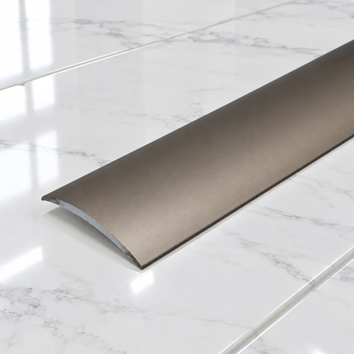 40mm Self-Adhesive Aluminium Floor Transition Strip In Champagne Color