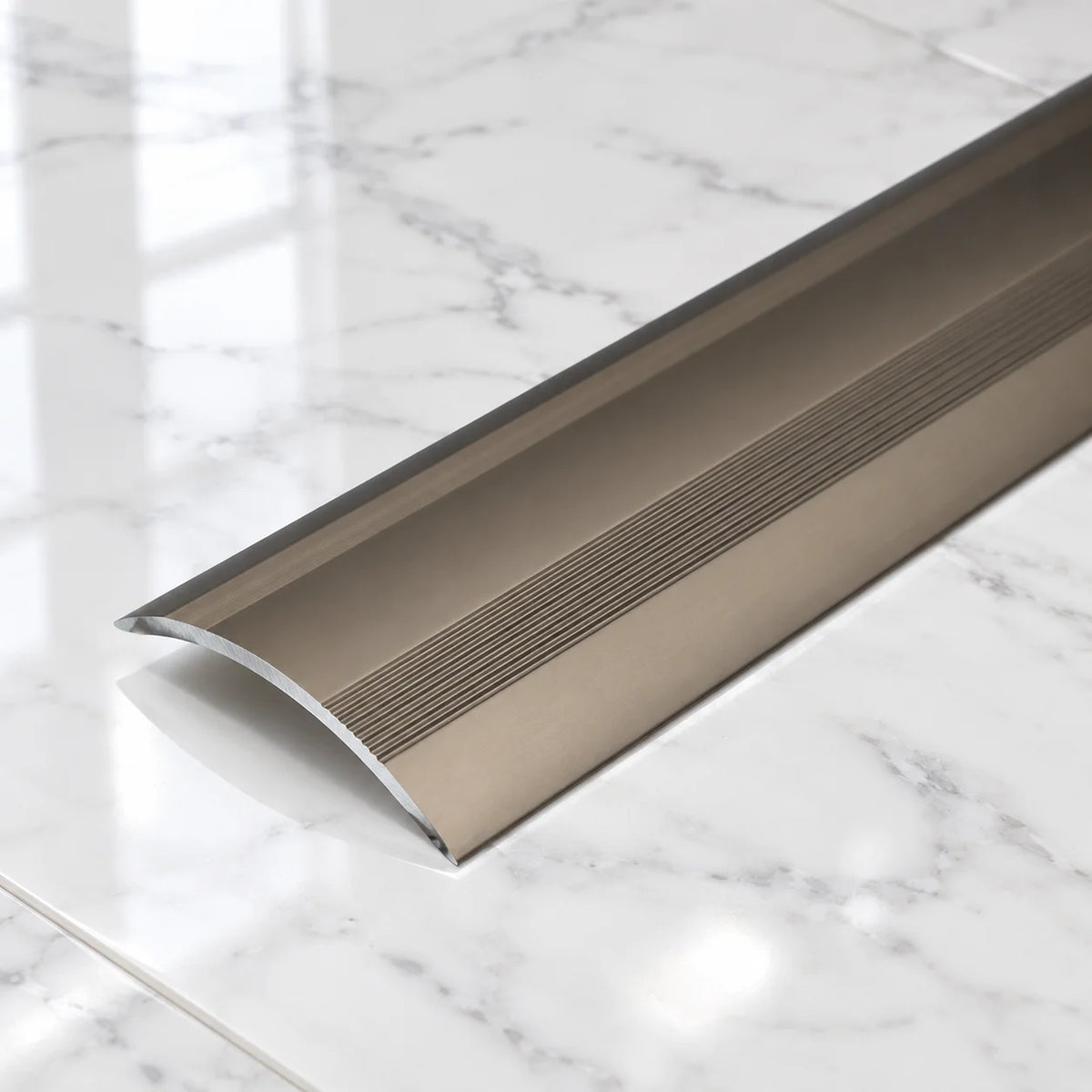 41mm Self Adhesive Aluminium Ramp Threshold Strip In Champagne Color